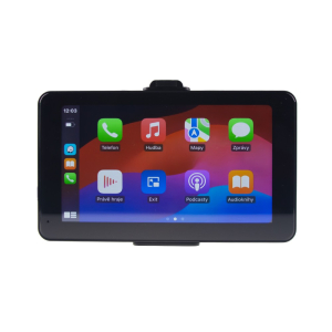 Kamerový systém do auta 12/24V - 7&quot; LCD / GPS / Apple CarPlay / Android auto / Bluetooth / USB / micro SD / parkovací kamera