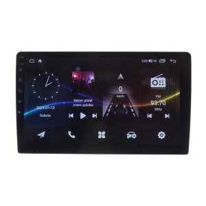 Multimediální 2DIN autorádio - 10,1&quot; LCD / OS Android / WI-FI / GPS / CarPlay / Bluetooth / 2x USB / 4G